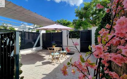 Terrace of Single-family semi-detached for sale in Málaga Capital  with Air Conditioner, Heating and Private garden