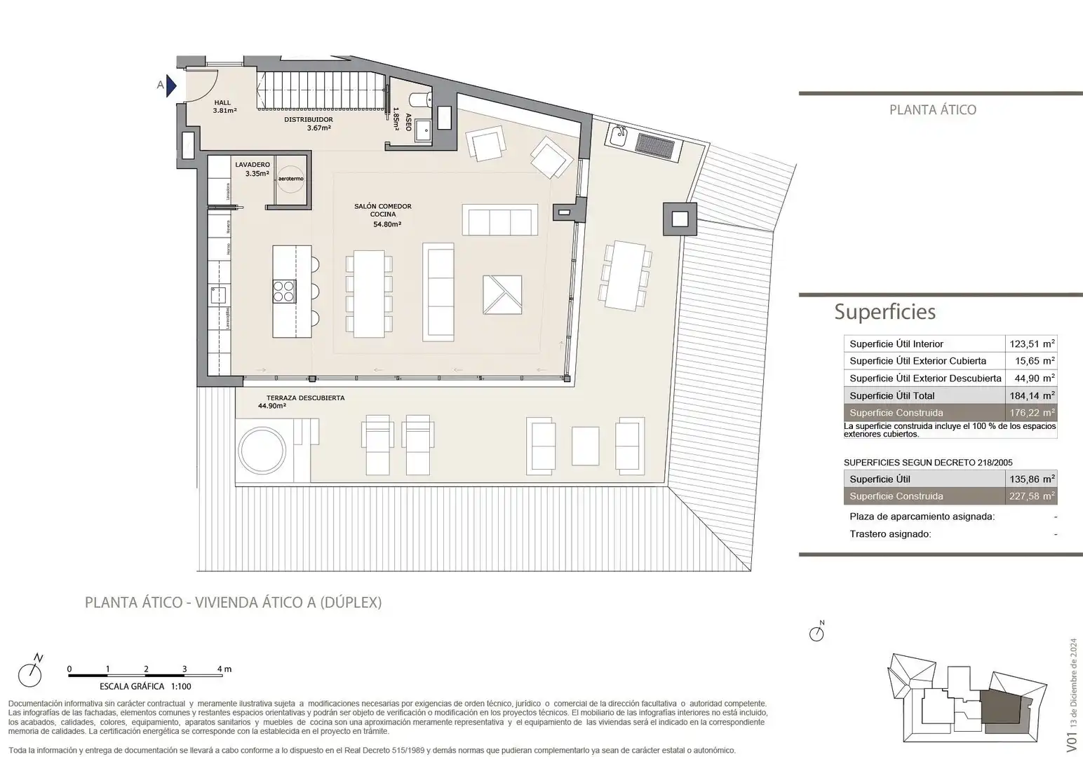 Penthouse with pool for sale in Las Gaviotas  - Carvajal, imagen 41