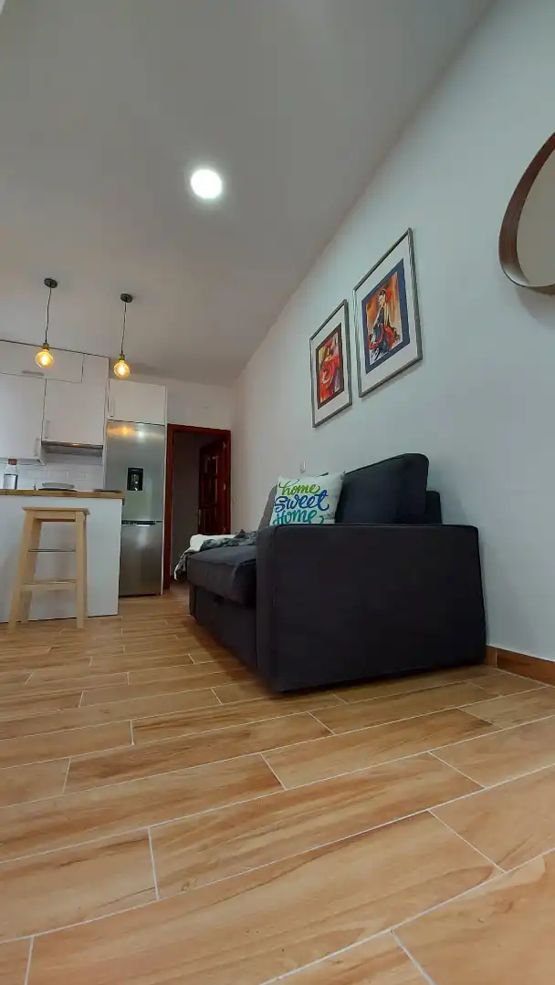 Sala d'estar de Apartament en venda en Madrid amb Aire condicionat, Calefacció i Parquet