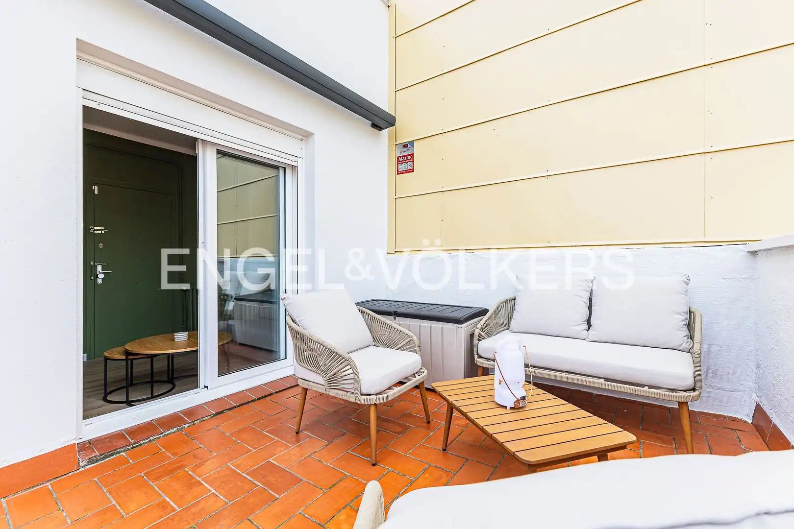 Terraza de Ático de alquiler en Barcelona con Aire acondicionado, Calefacción y Parquet