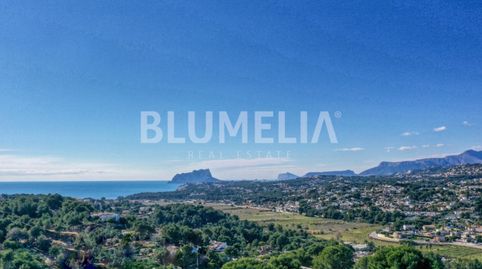 Villa de estilo ibizenco con vistas al mar en venta en Moraira, imatge 5