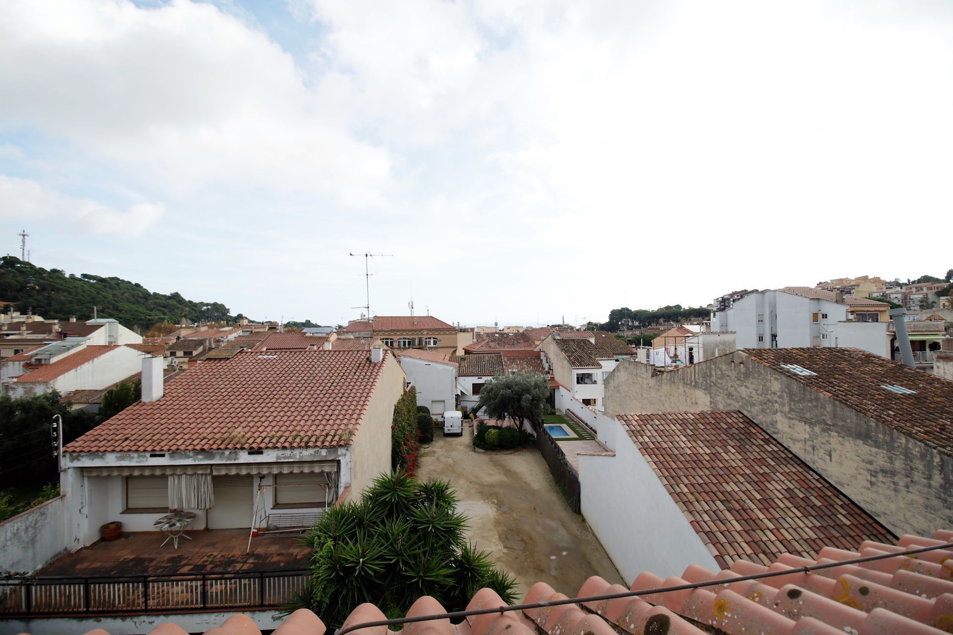 Vista exterior de Àtic en venda en Sant Andreu de Llavaneres amb Aire condicionat i Calefacció