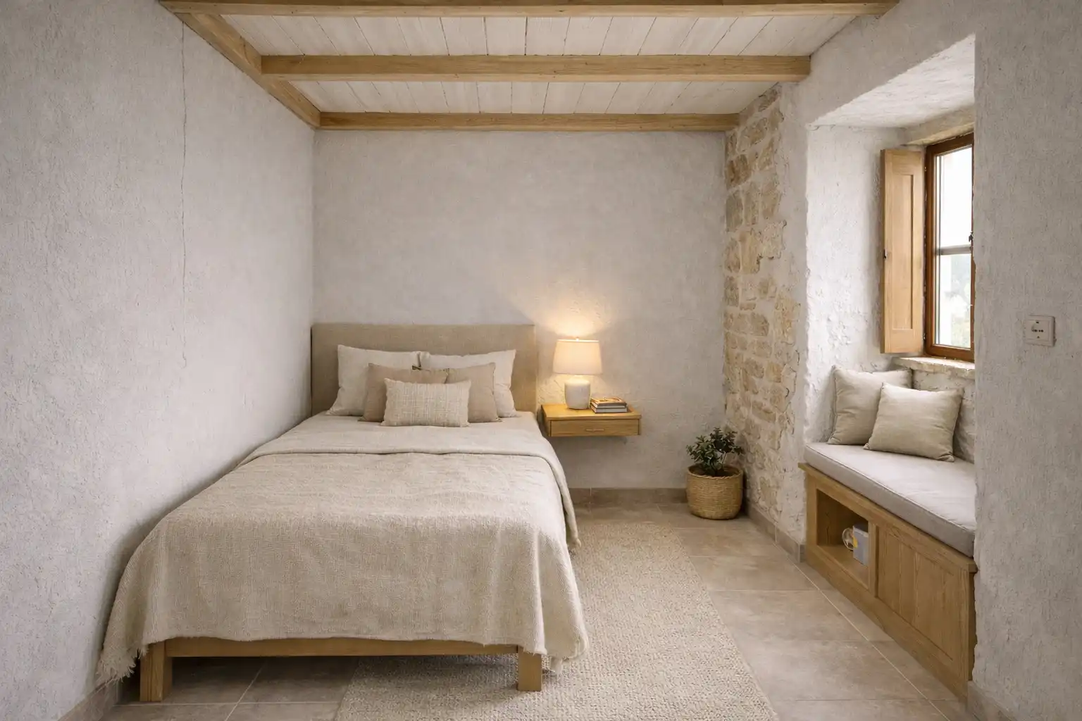 Habitación de Casa adosada en venta en A Lama   con Jardín privado