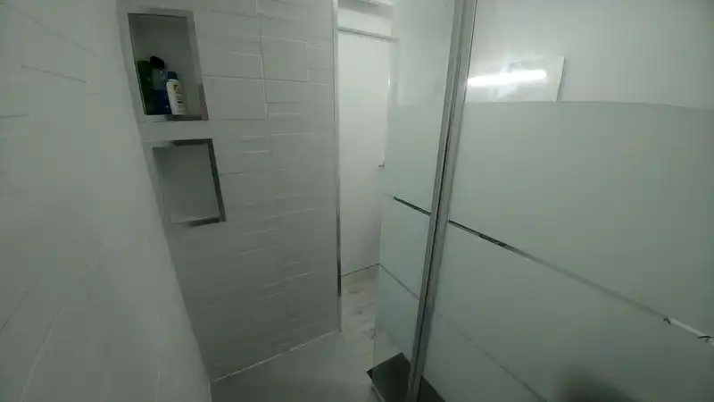Bathroom of Apartments for rent in Villajoyosa / La Vila Joiosa  with Air Conditioner and Internet