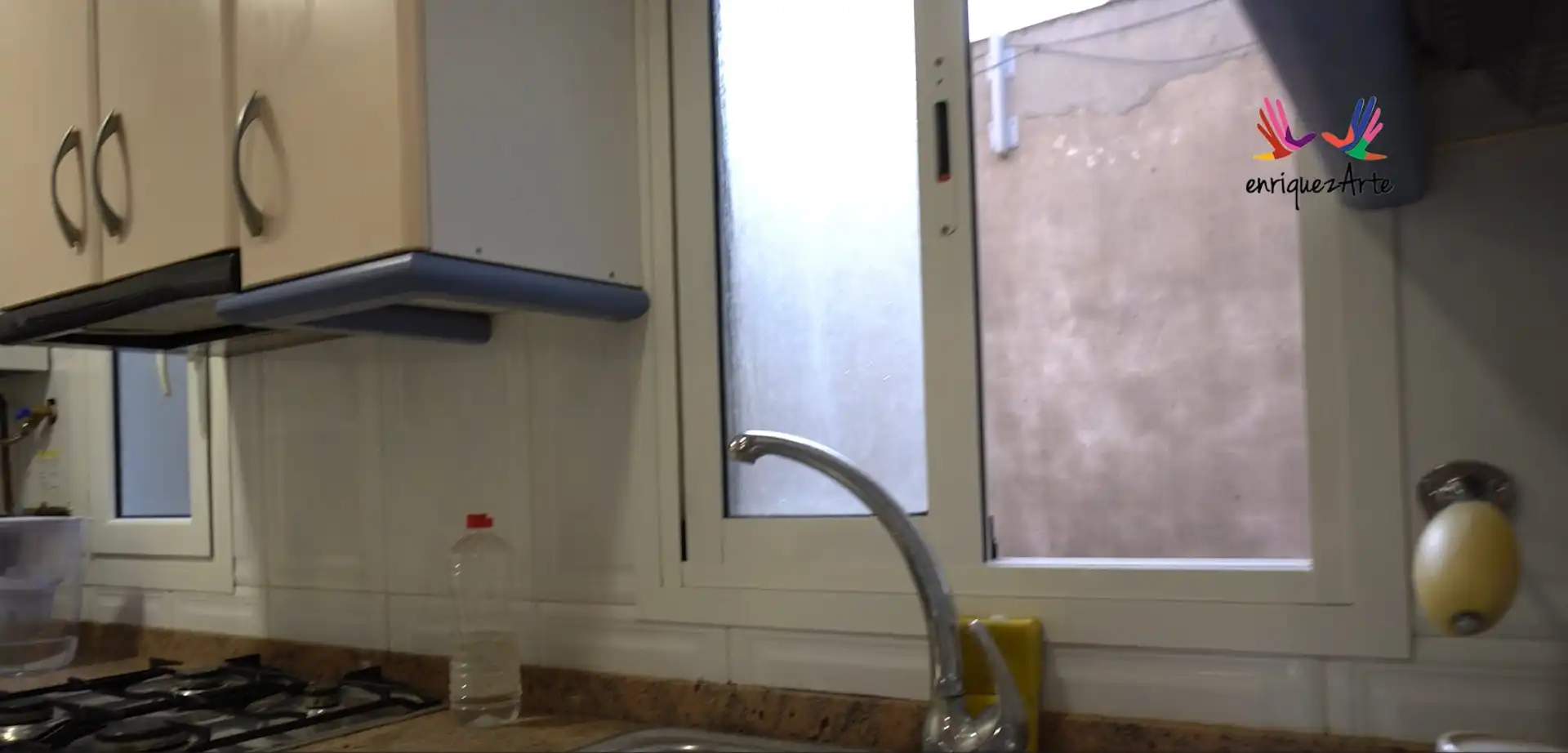 Cocina de Piso de alquiler en Barcelona con Aire acondicionado, Calefacción y Amueblado