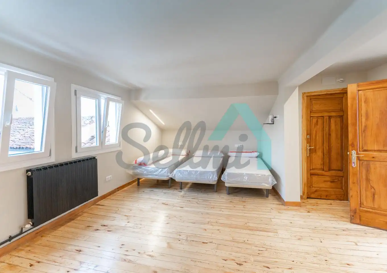 Bedroom of Houses for rent in Gijón   with Heating, Private garden and Terrace