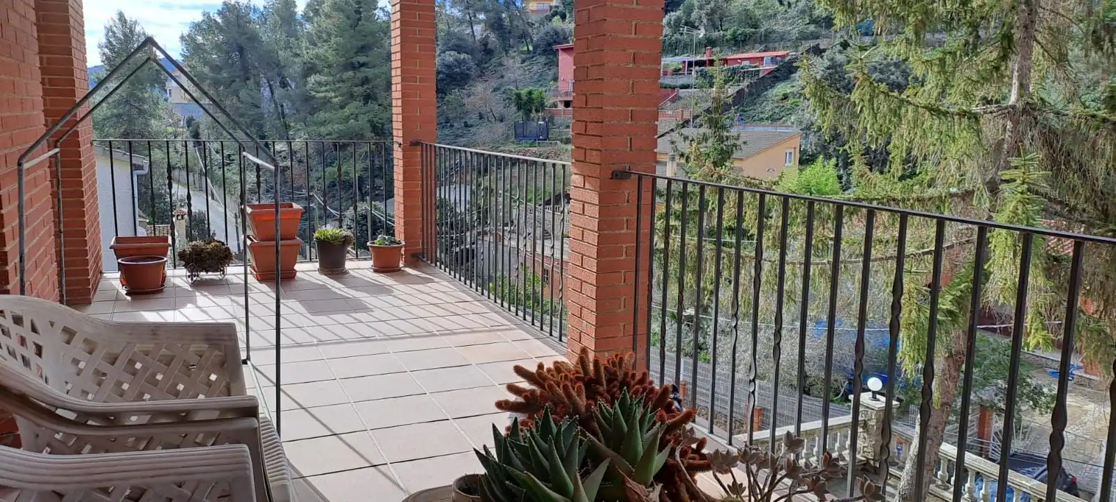 Terraza de Casa o chalet en venta en Vallirana con Aire acondicionado, Calefacción y Terraza