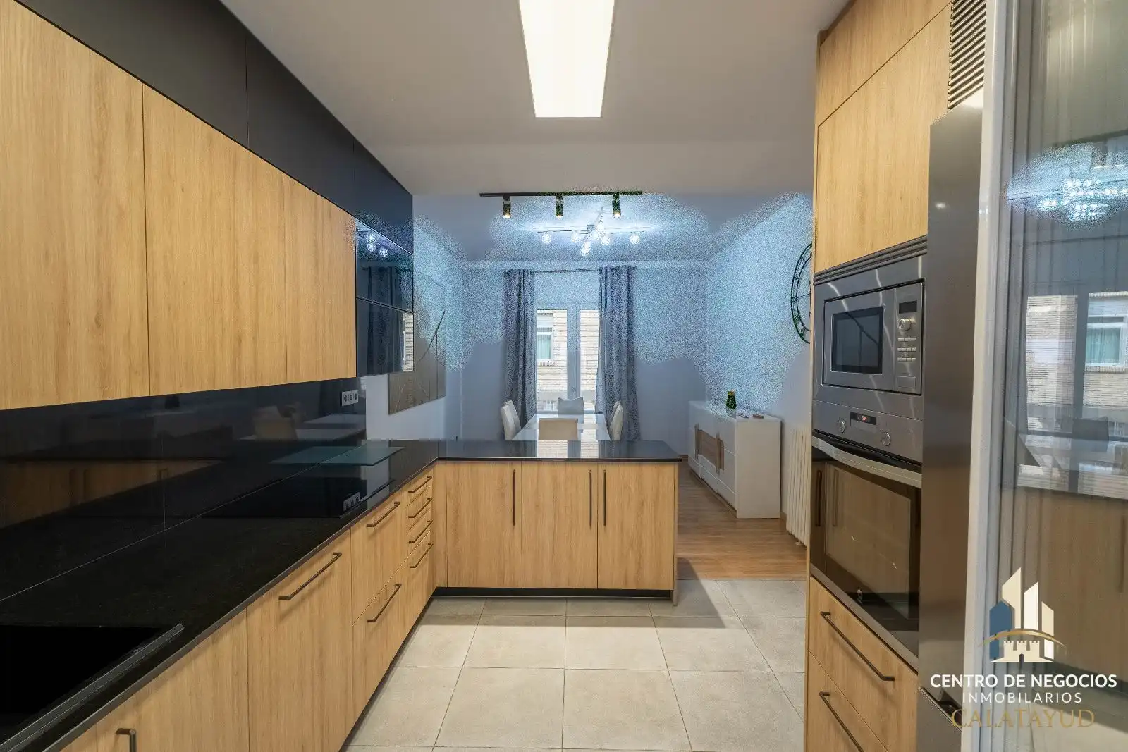Cocina de Piso en venta en Calatayud con Calefacción, Parquet y Terraza
