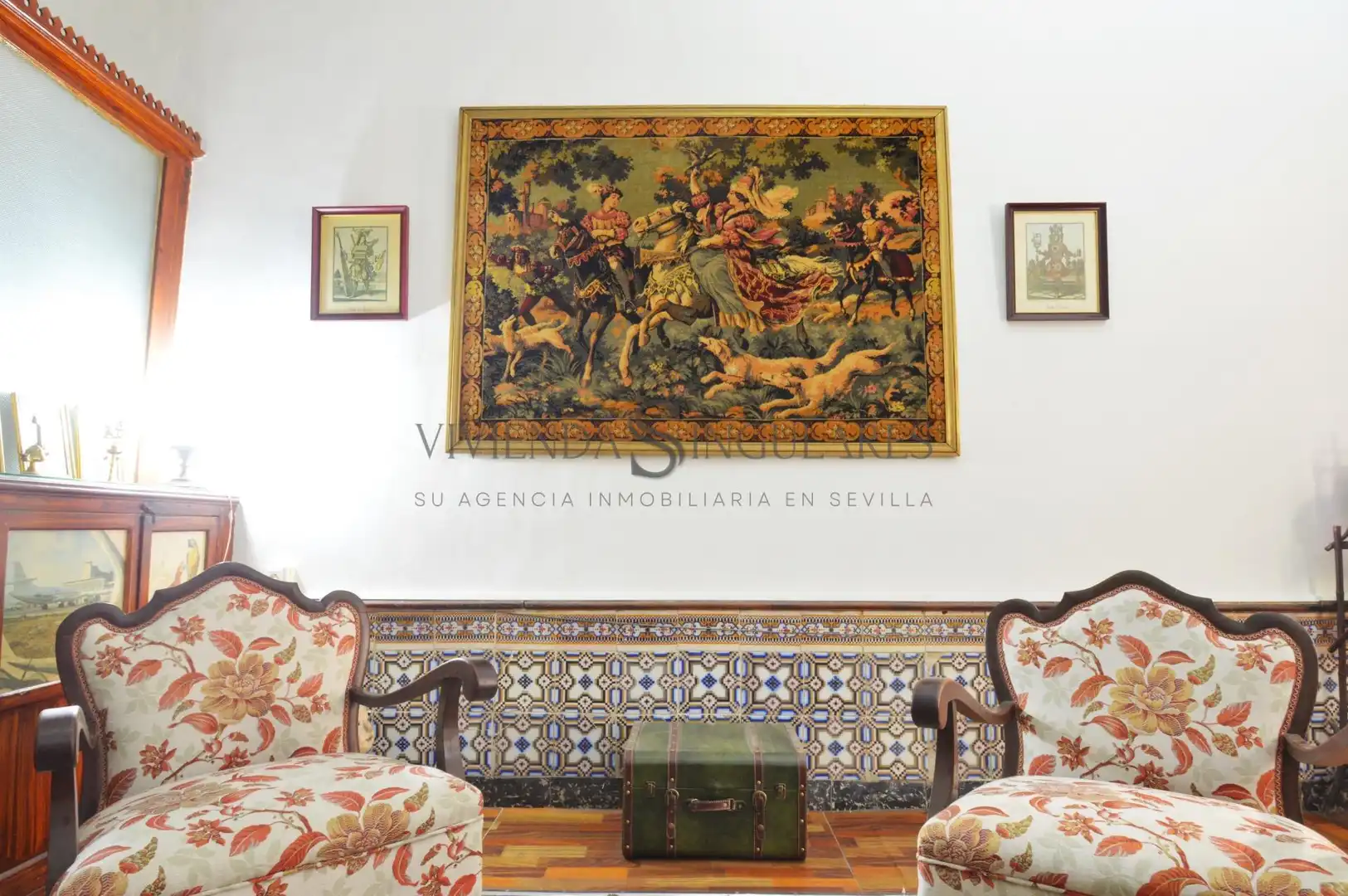 Sala d'estar de Casa o xalet en venda en Sevilla amb Terrassa, Traster i Balcó