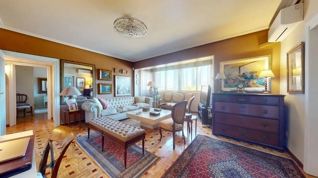 Living room of Flat for sale in Madrid  with Air Conditioner and Heating