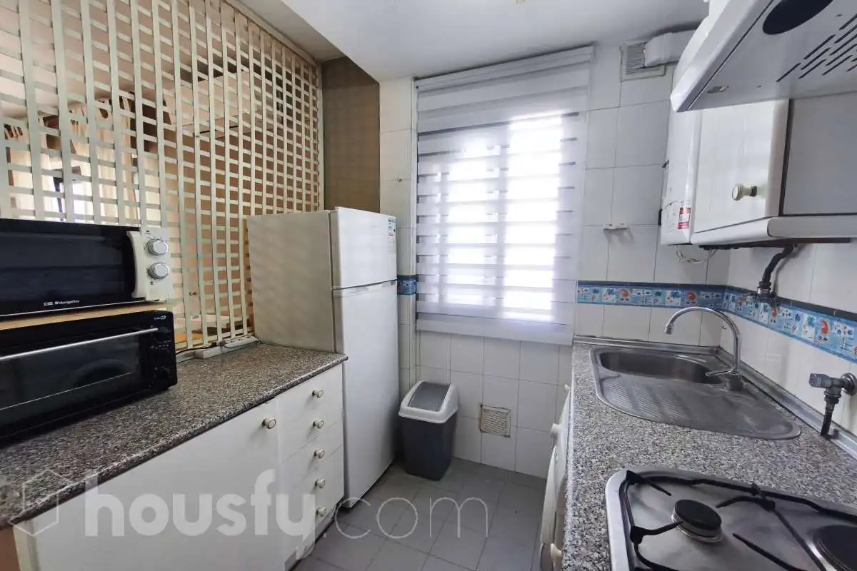 Küche von Wohnung zur Miete in Madrid mit Klimaanlage, Heizung und Terrasse