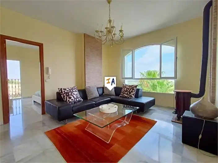 Sala de estar de Casa o chalet en venta en Herrera con Aire acondicionado, Terraza y Trastero