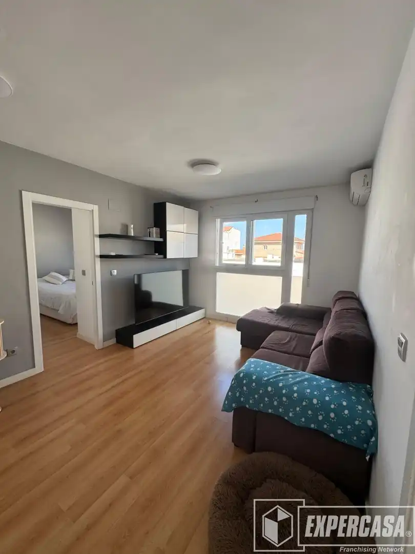 Sala de estar de Piso en venta en Beniparrell con Aire acondicionado, Parquet y Amueblado