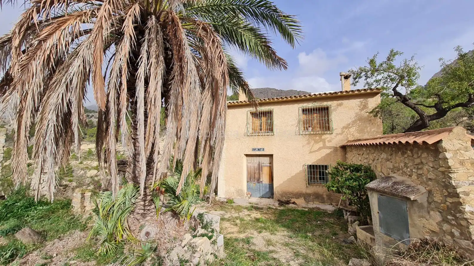Vista exterior de Casa o xalet en venda en Benimantell amb Terrassa