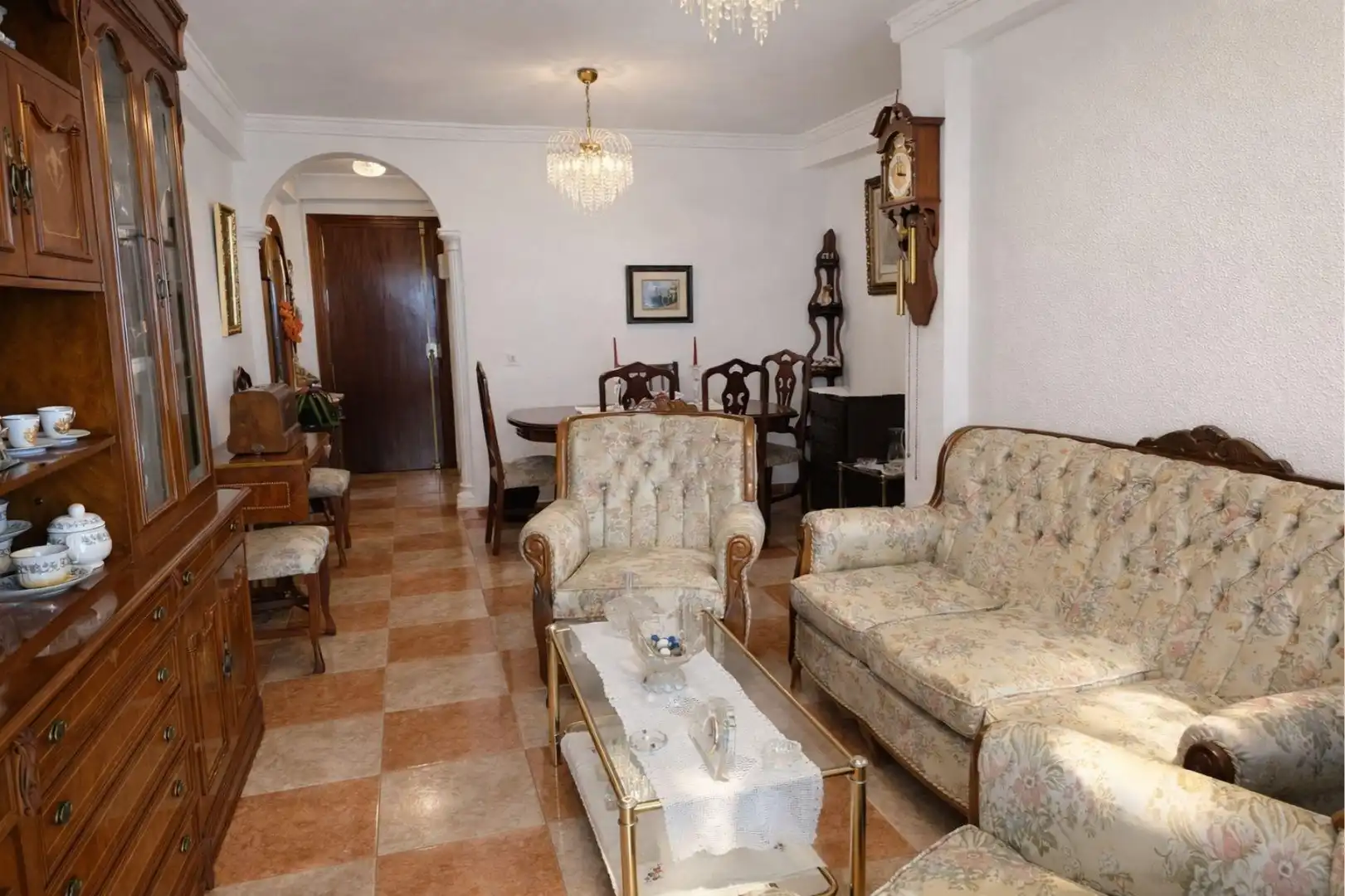 Sala de estar de Piso en venta en Málaga con Calefacción