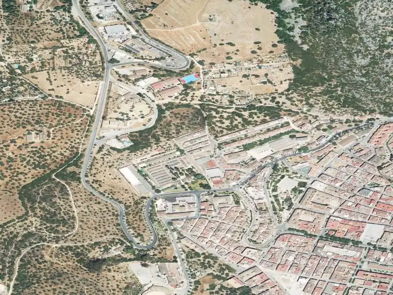 Vista exterior de Piso en venta en Ubrique