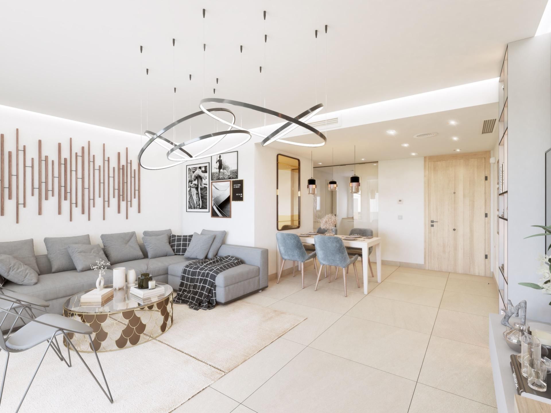 Living room of Flat for sale in Mijas  with Air Conditioner, Heating and Terrace