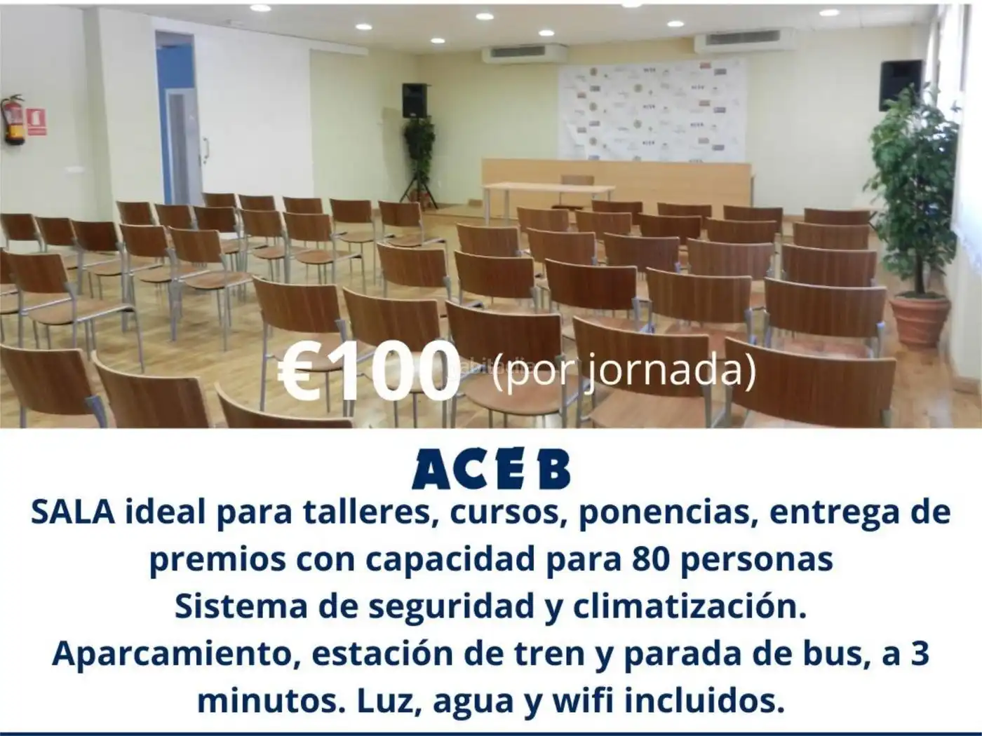 Oficina de lloguer a Calle Parra 1