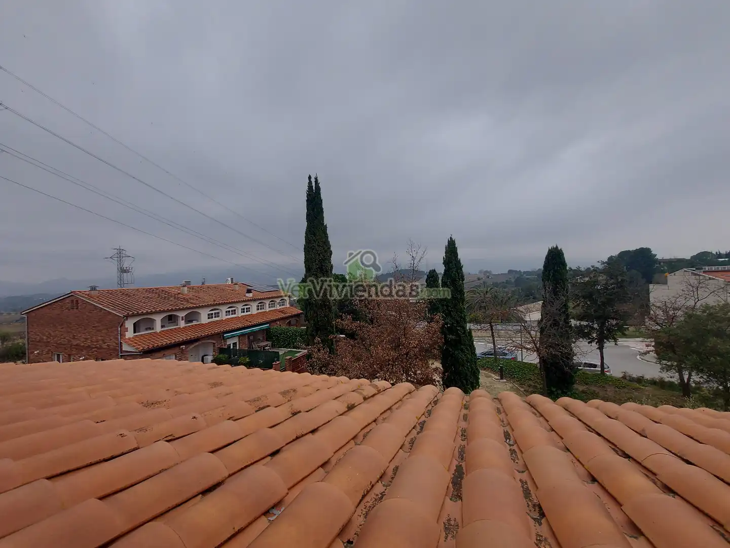Terraza de Casa adosada en venta en Sant Llorenç d'Hortons con Aire acondicionado, Calefacción y Jardín privado