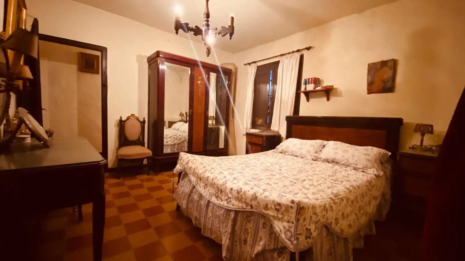 Bedroom of Houses for sale in Torrecilla de Alcañiz  with Private garden, Terrace and Storage room