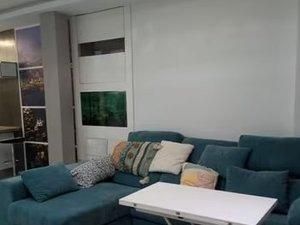 Sala d'estar de Pis de lloguer en  Sevilla Capital amb Aire condicionat, Traster i Moblat