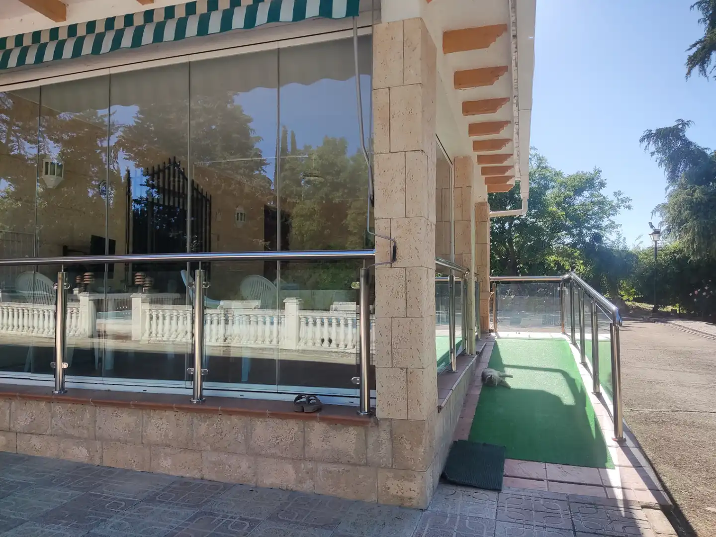 Terrassa de Casa o xalet en venda en Ciudad Real amb Aire condicionat, Calefacció i Jardí privat