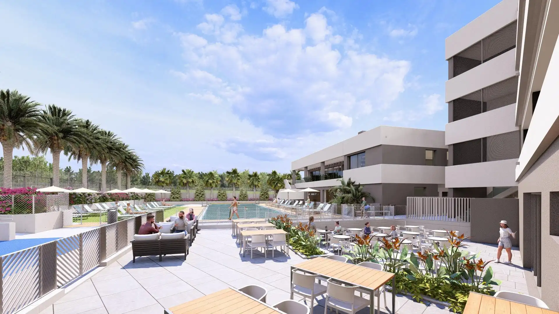 Terrace of Apartments for sale in Torrevieja  with Terrace, Storage room and Jacuzzi