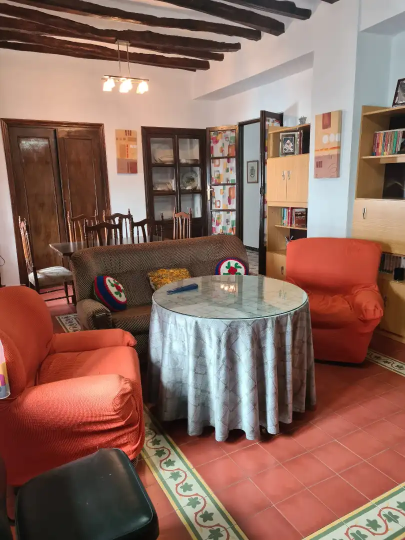 Sala de estar de Casa o chalet en venta en Válor con Calefacción, Jardín privado y Terraza