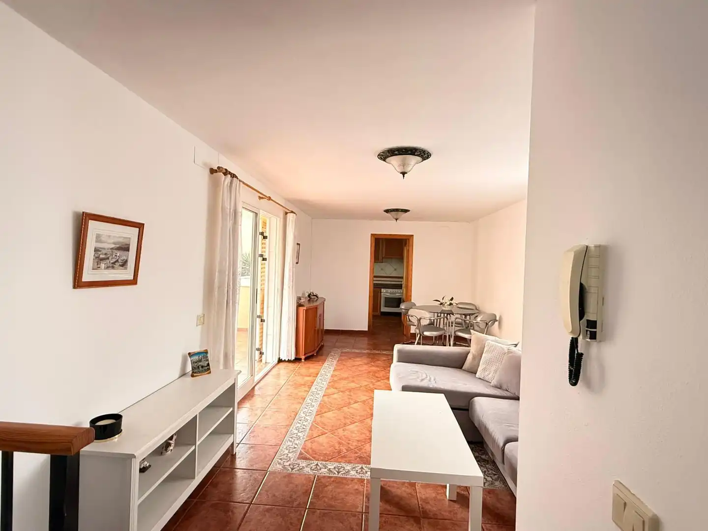 Sala de estar de Casa adosada en venta en Moncofa con Terraza, Trastero y Balcón