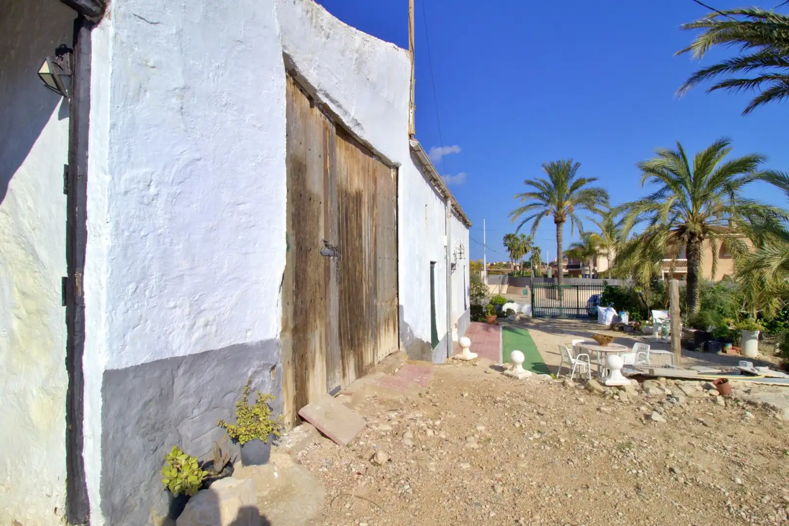 Vista exterior de Casa o xalet en venda en Elche / Elx amb Jardí privat i Traster