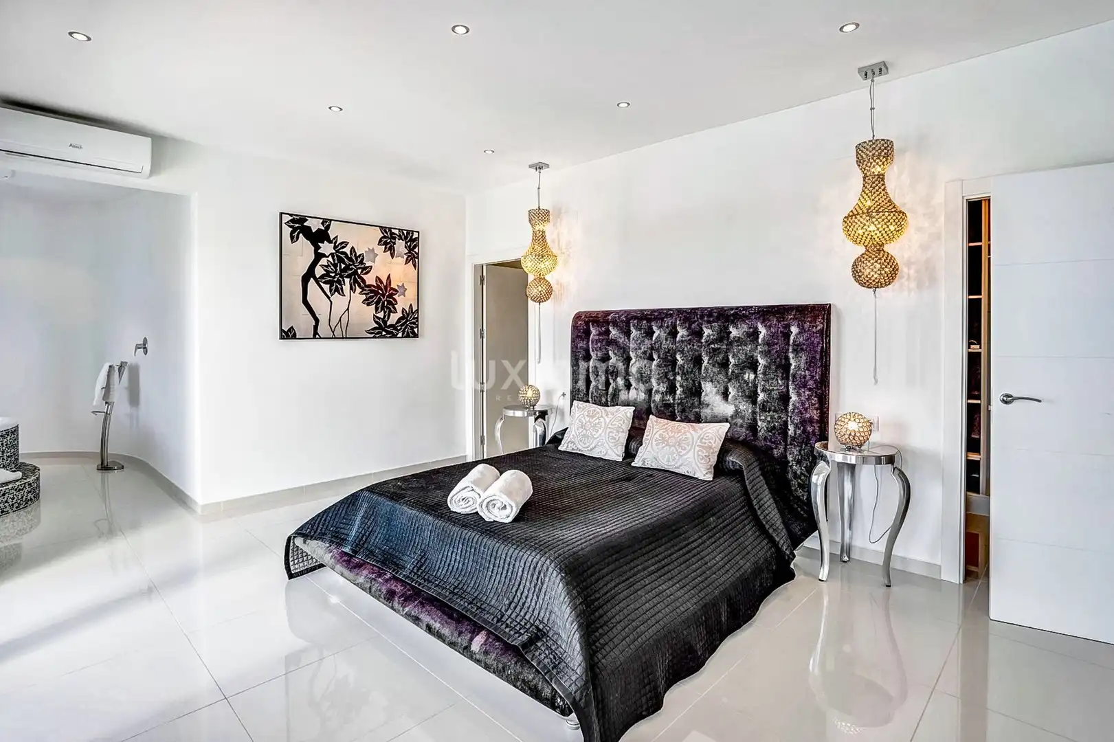 Bedroom of Houses for sale in Jávea / Xàbia  with Air Conditioner, Heating and Terrace