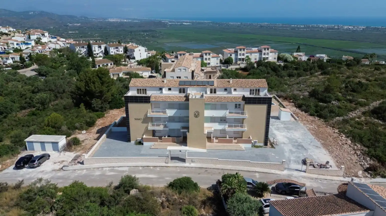 Vista exterior de Apartamento en venta en Pego con Aire acondicionado, Calefacción y Jardín privado