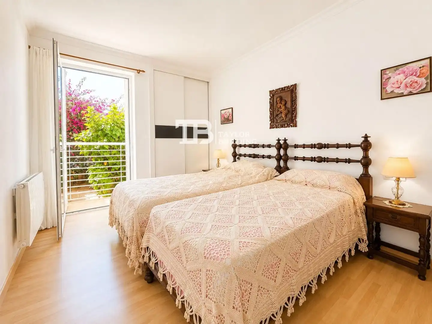 Schlafzimmer von Wohnung zum Verkauf in Calvià mit Klimaanlage, Heizung und Privatgarten