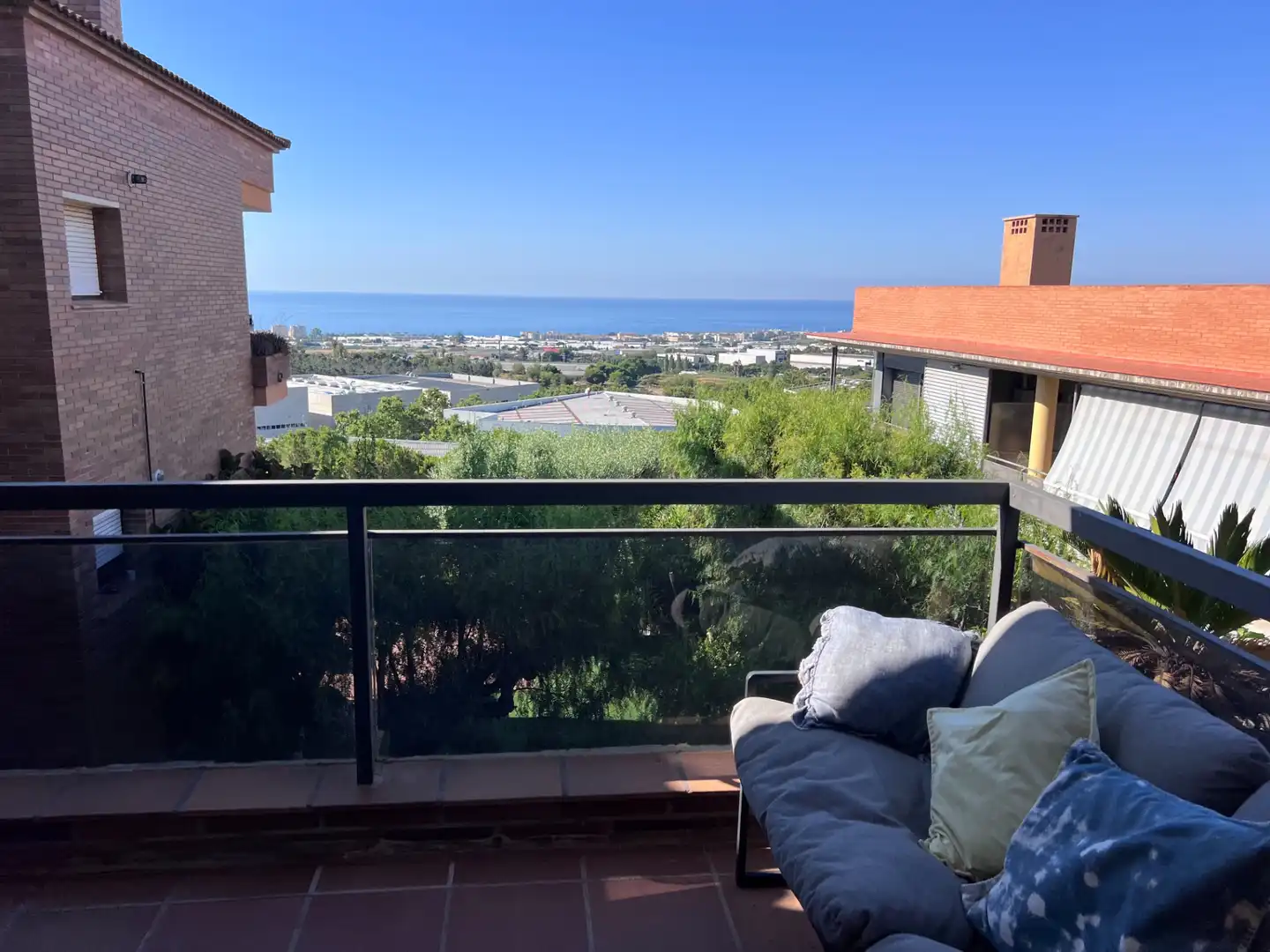 Terrace of Flat for sale in Vilassar de Dalt  with Air Conditioner, Heating and Parquet flooring