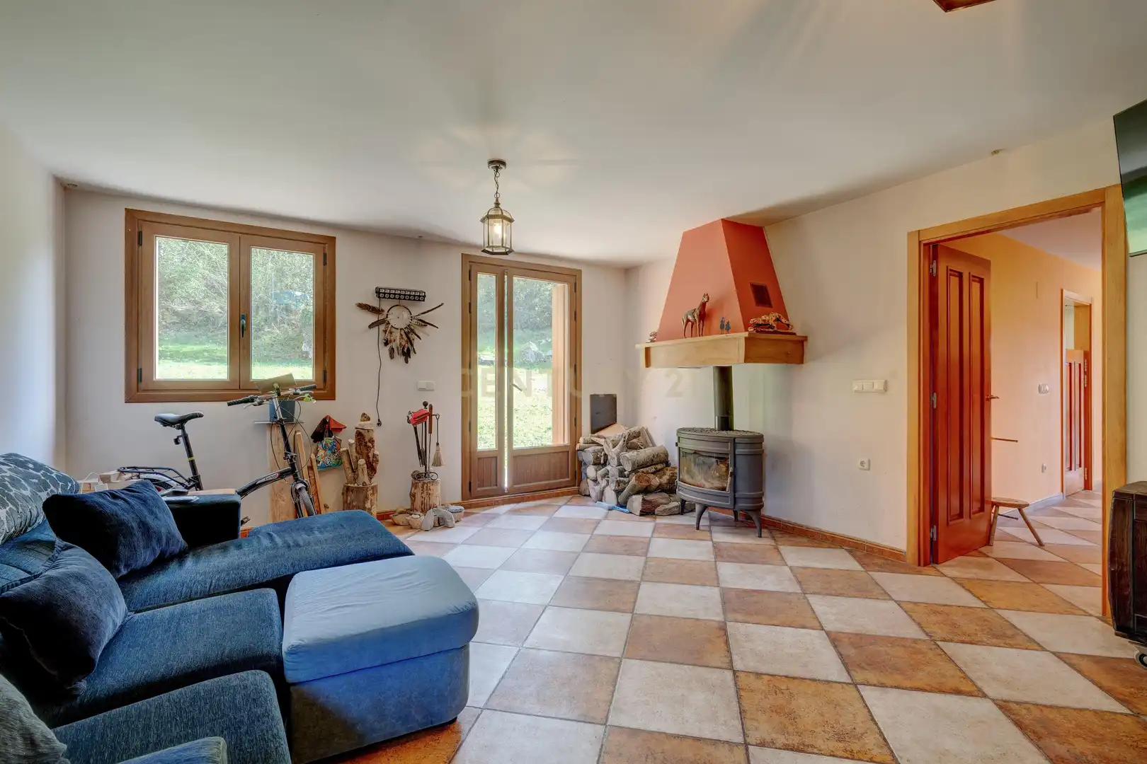Sala de estar de Casa o chalet en venta en Amezketa