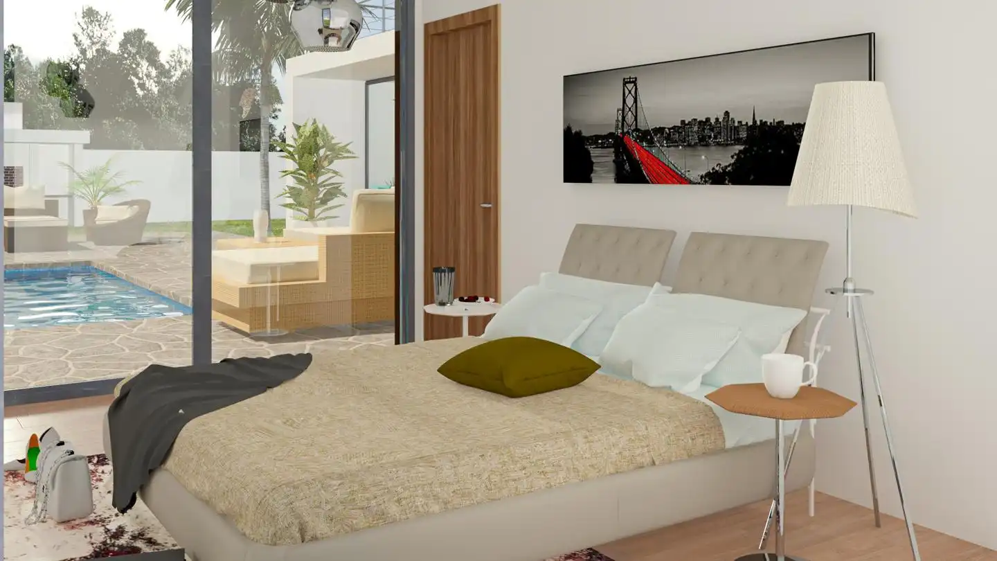 Habitación de Casa o chalet en venta en L'Ametlla de Mar  con Jardín privado y Piscina