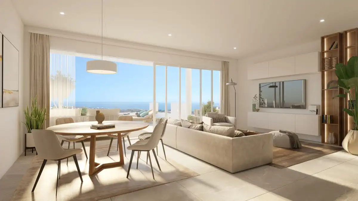 Sala d'estar de Planta baixa en venda en Benalmádena amb Aire condicionat, Jardí privat i Traster