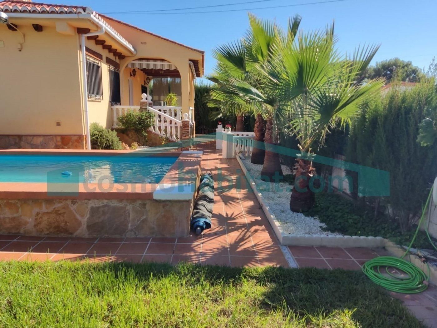Swimming pool of House or chalet to rent in Náquera  with Air Conditioner, Private garden and Terrace