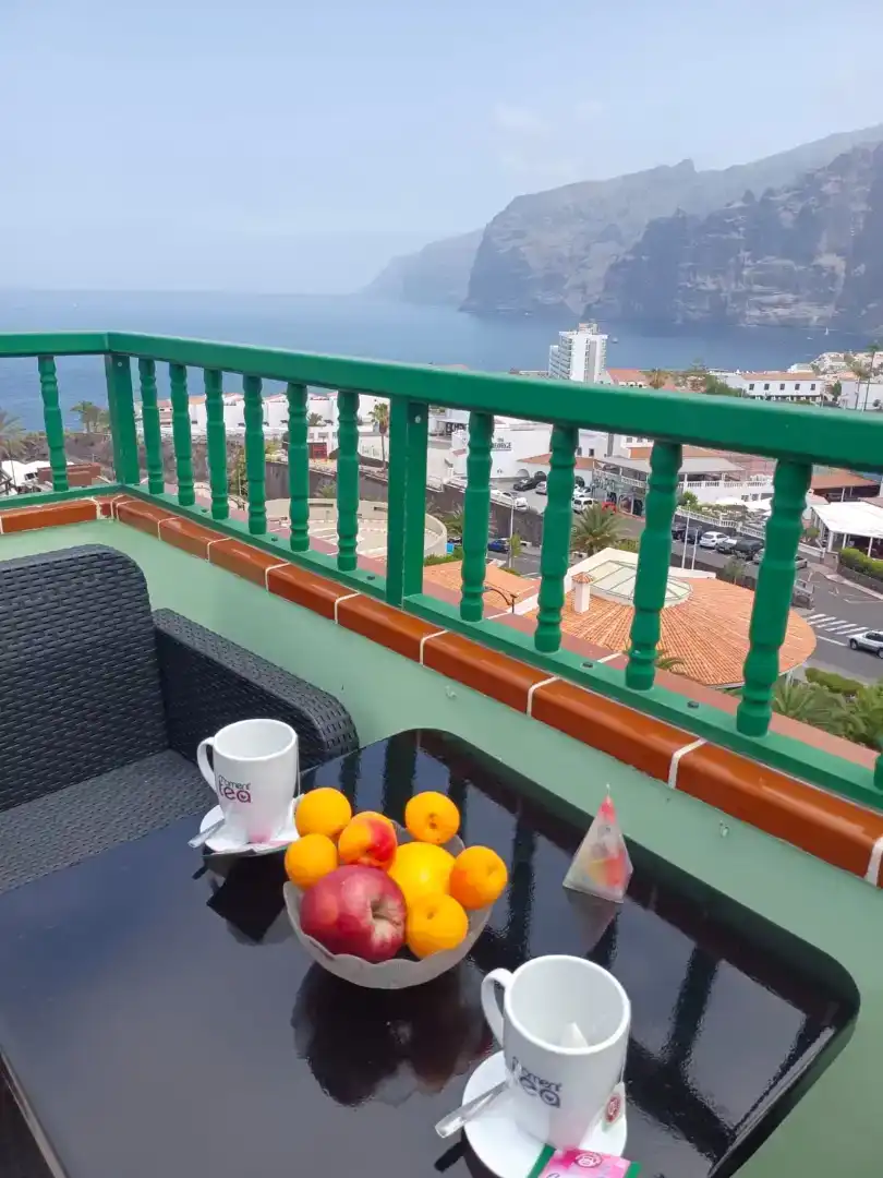 Terrasse von Dachboden zur Miete in Puerto de Santiago