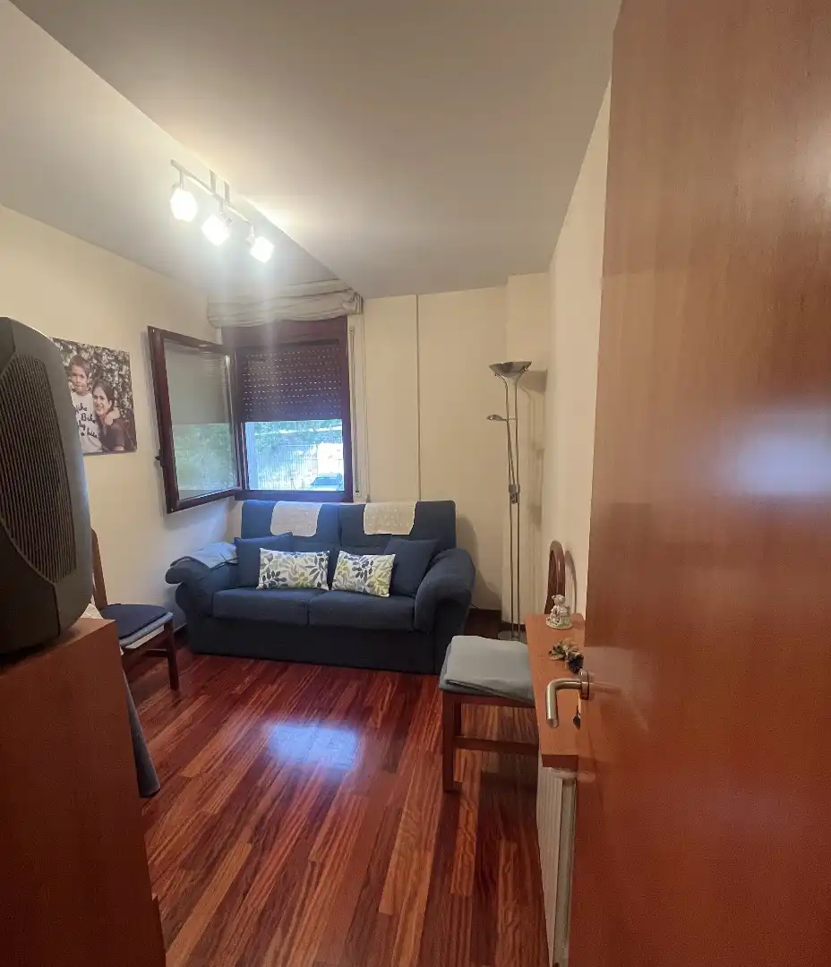 Living room of Flat for sale in Camprodon  with Heating, Parquet flooring and Furnished