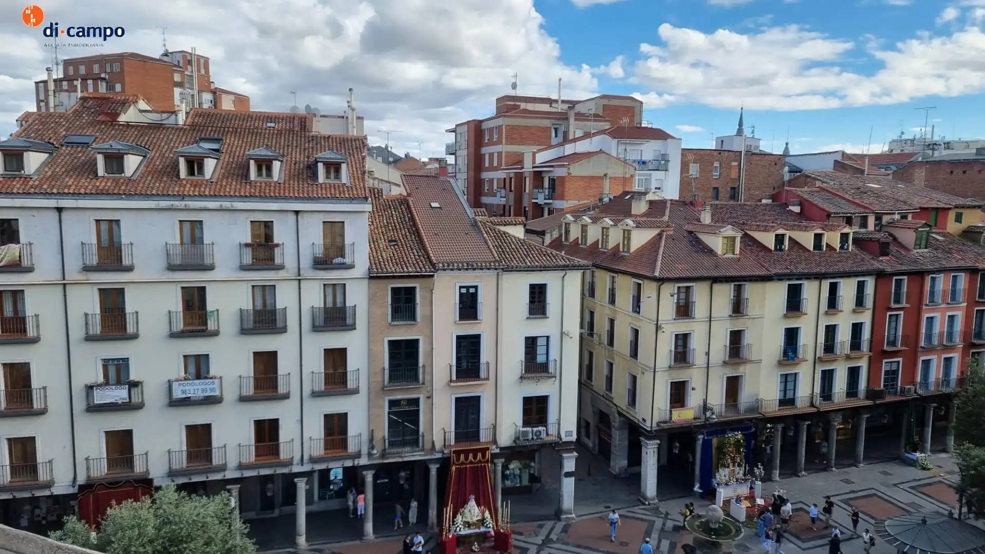 Exterior view of Flat for sale in Valladolid  with Air Conditioner, Heating and Furnished