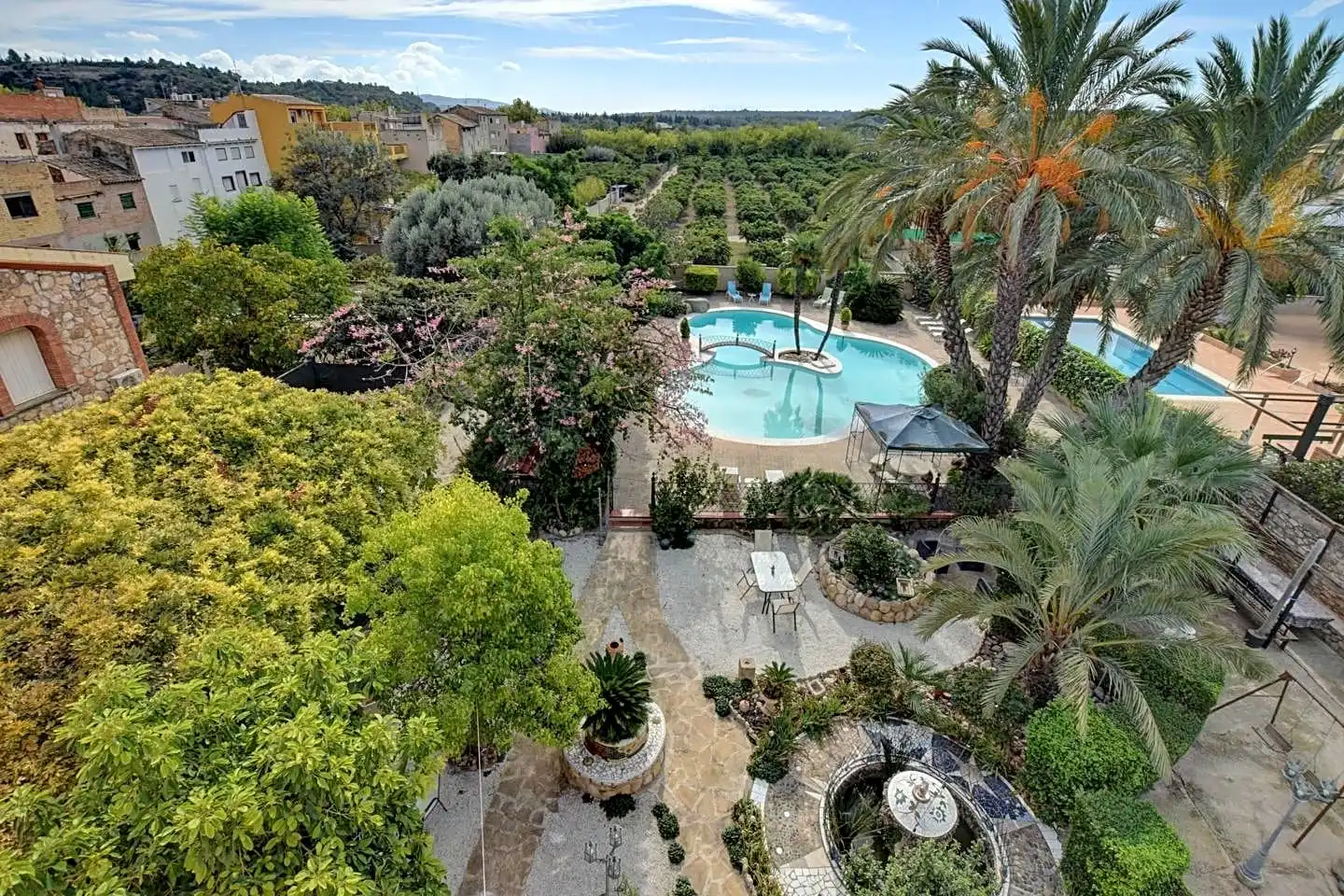 Swimming pool of Buildings for sale in Xerta