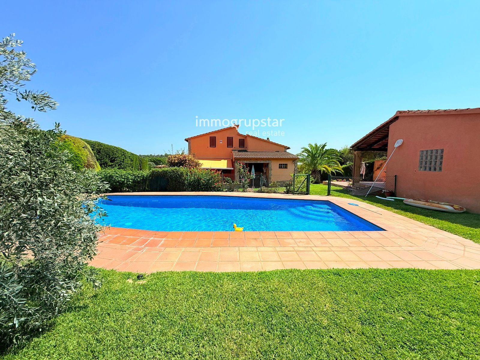 Piscina de Casa o chalet en venta en Calonge i Sant Antoni con Aire acondicionado, Calefacción y Jardín privado