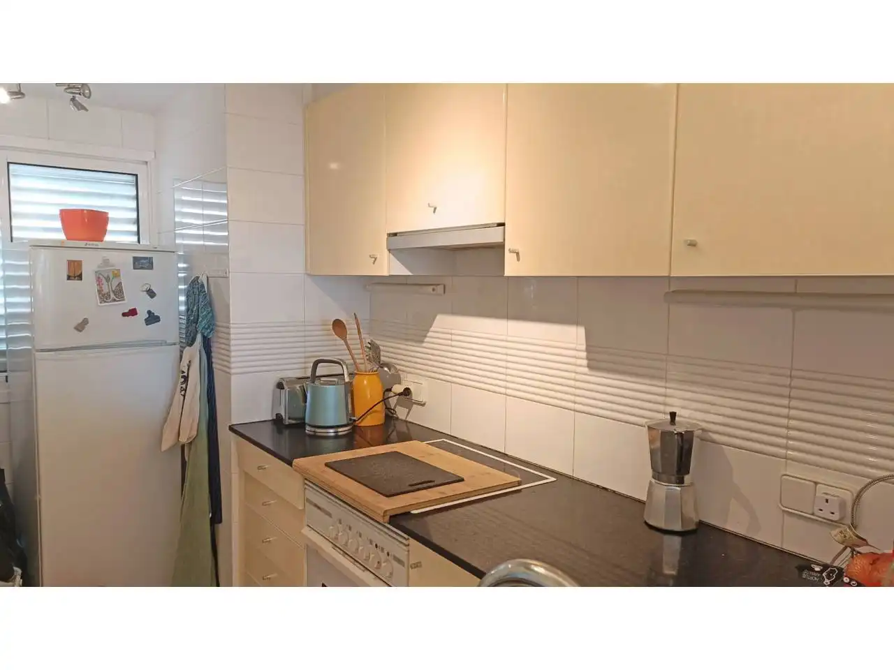 Kitchen of Flat for sale in L'Escala  with Private garden, Terrace and Furnished