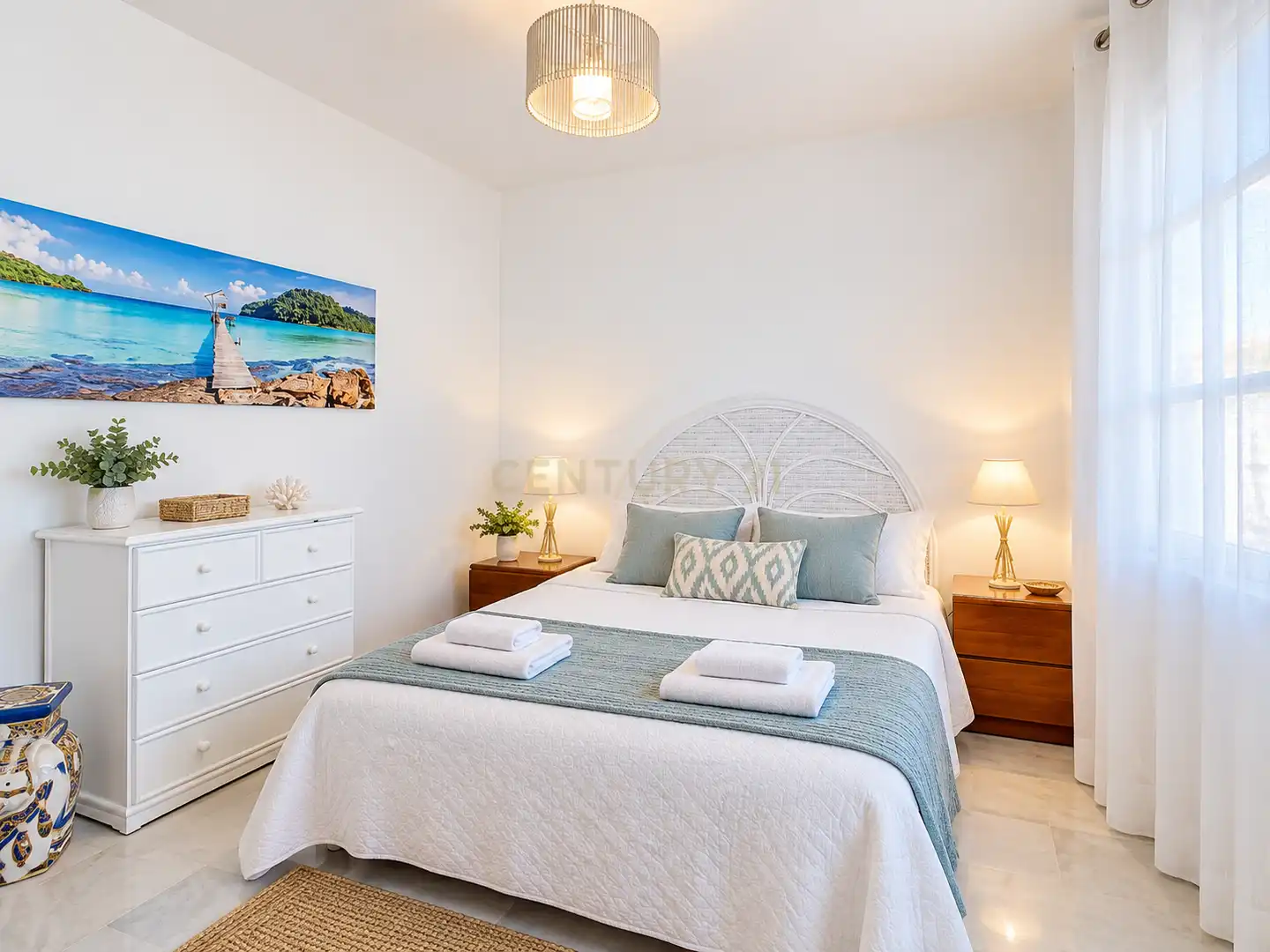 Dormitori de Apartament en venda en Benalmádena amb Aire condicionat i Piscina