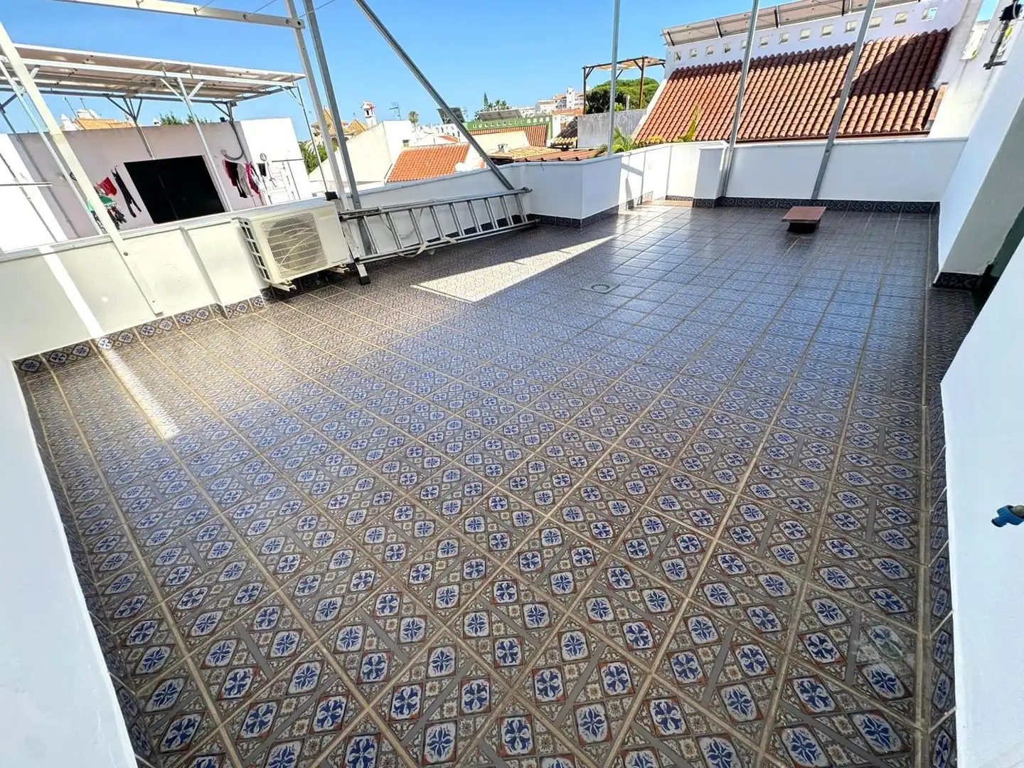Terrassa de Casa o xalet en venda en El Portil amb Aire condicionat i Moblat