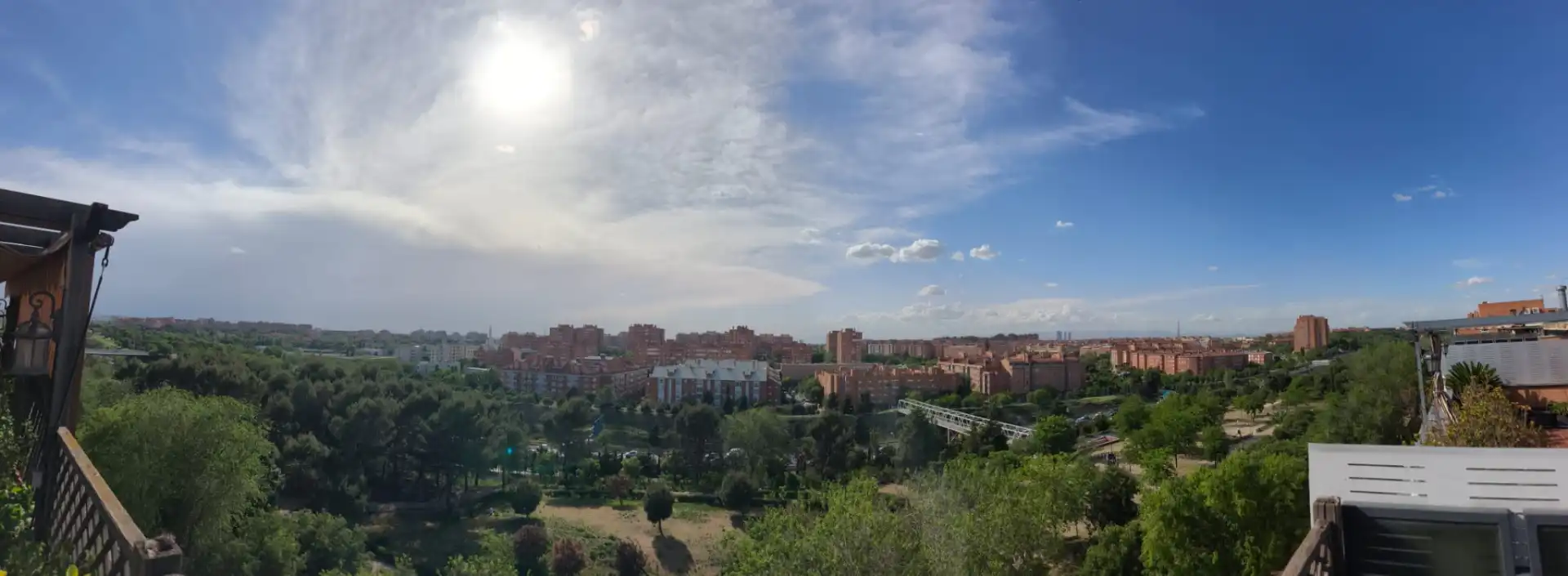 Vista exterior de Ático en venta en  Madrid Capital con Calefacción, Jardín privado y Parquet