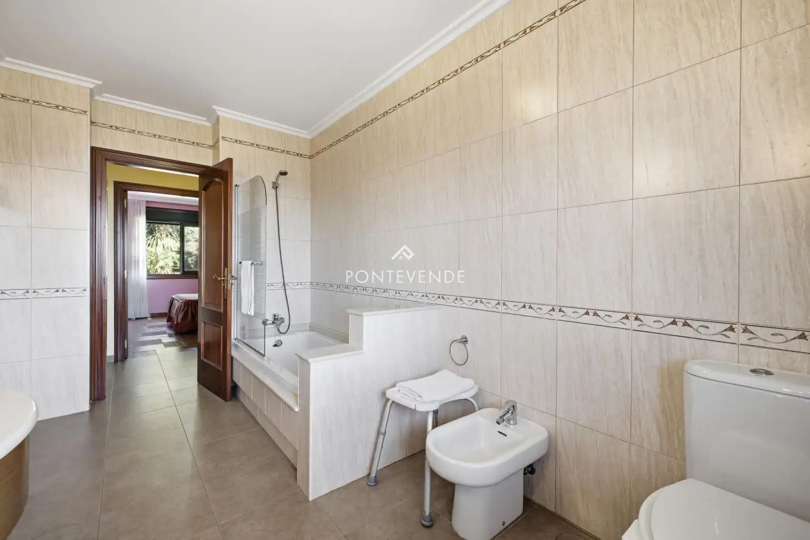 Baño de Casa o chalet en venta en Marín con Calefacción, Terraza y Trastero