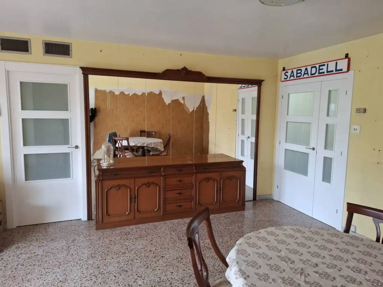 Esszimmer von Wohnung zum Verkauf in Rubí mit Klimaanlage, Heizung und Balkon