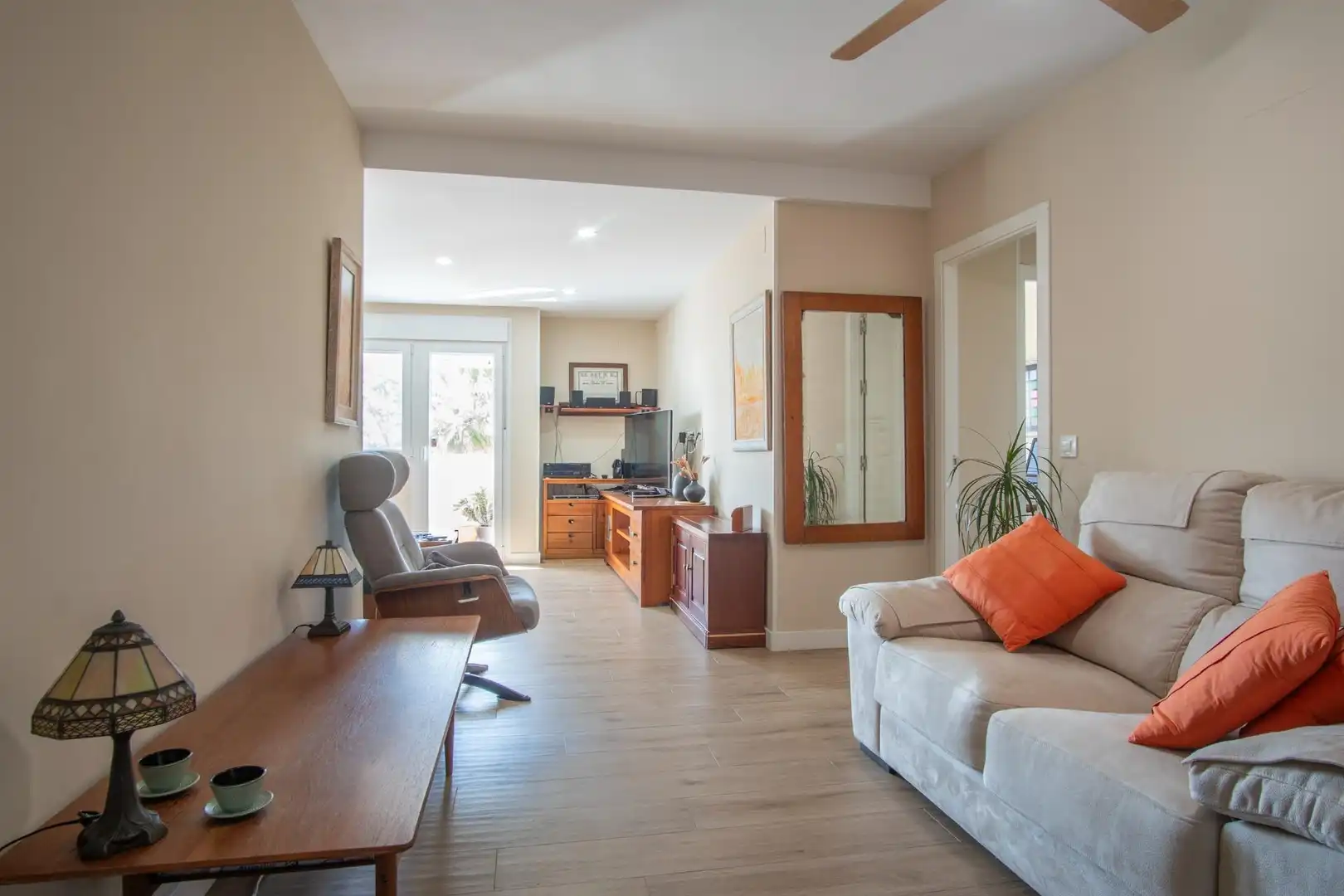 Sala d'estar de Pis en venda en San Fernando amb Terrassa i Balcó